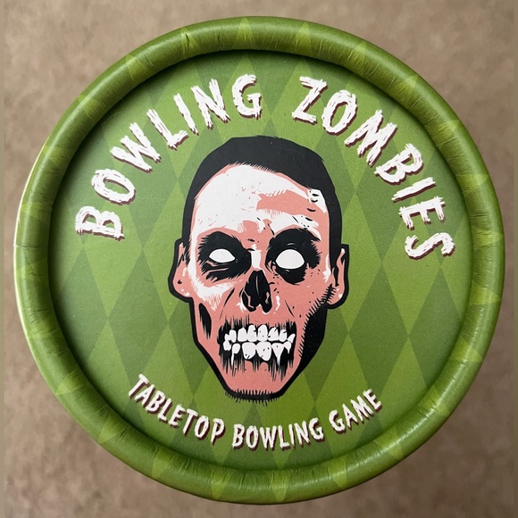 Wood Bowling Zombies Tabletop Bowling Game - great for home, vacation or recess! - Picture 5 of 5